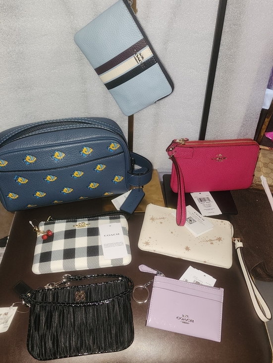 Coach Handbags - Coach Sellers Bundle Of 7 All New, No Call Outs, Over 900$ Retail